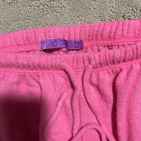 Jac Parker lazy day sweatpants …pink color size small. Excellent condition. - Picture 3 of 4